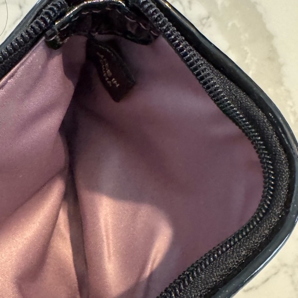 Coach Y2K Black Sequin Wristlet with Silver Accent - Picture 4 of 6